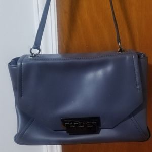 Zac Posen blue shoulder bag